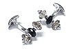 Black Diamond & Jet Fidget Cufflink