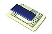 Blue Money Clip