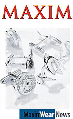 As seen in Maxim - Jan Leslie Salmon cufflinks.