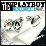 As seen in Playboy - Jan Leslie Locket Cufflinks