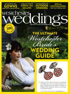 Jan Leslie Longevity Cufflinks - as seen in Westchester Weddings